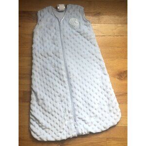 Halo Small 0-6M Minky Dot Blue Sleepsack